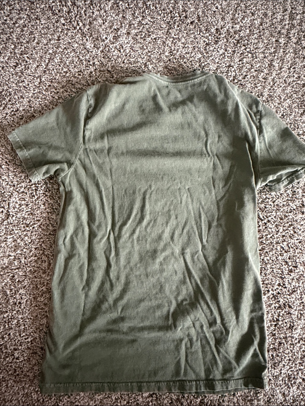 Budweiser Olive Green Graphic Tee with Gray Crew Tee - Casual Two-Pack - Picture 4 of 8